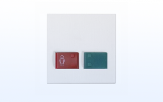 Abdeckplatte mit Tasten